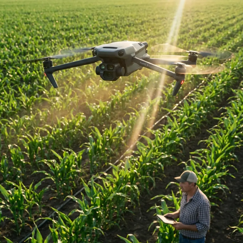 Expert Vineyard Inspecting with Mavic 4 Pro Drones